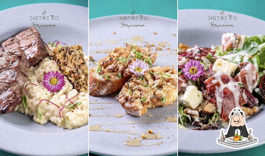 Platos en Distretto Bar E Trattoria Itapema