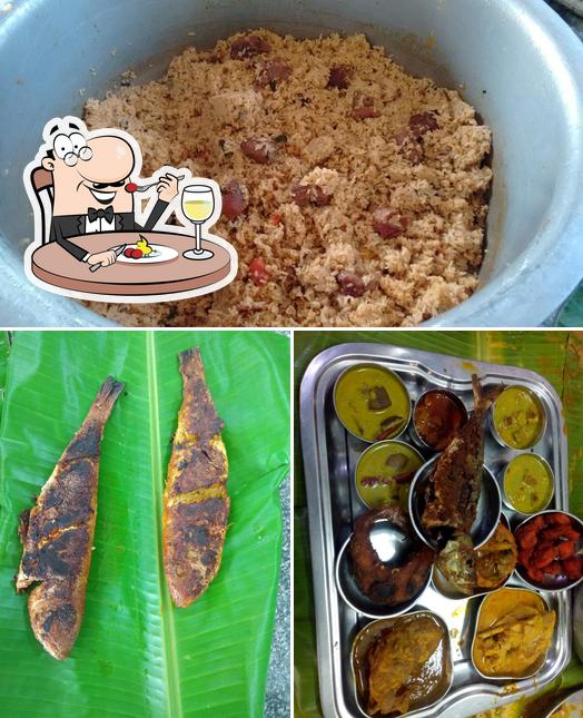 Food at Hotel Nadar Mess
