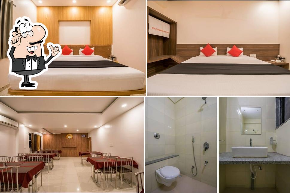 The interior of Hotel Tripursundari A C Restaurant And Lodge