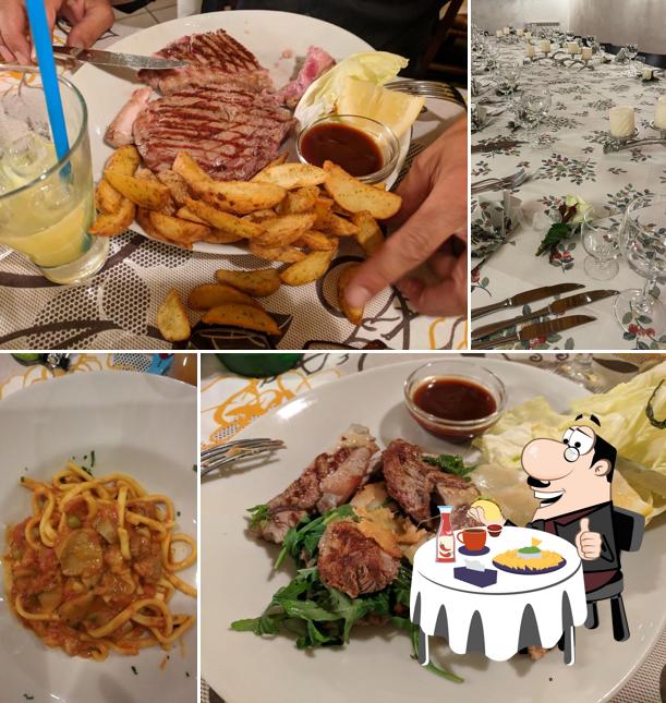 Piatto di formaggi al La Vecchia Pesa