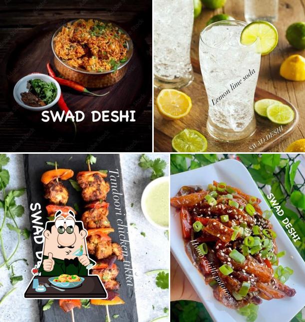 Food at Swad Deshi Restaurant