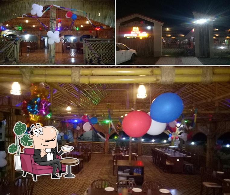 Check out the image showing interior and exterior at Hotel imperial wood