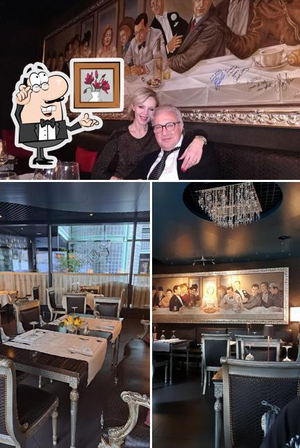 Guarda la foto che raffigura la interni e cibo di Cafè Retrò Ristorante Tivoli