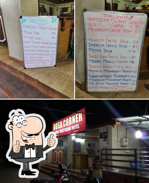 Here's an image of Dosa Corner