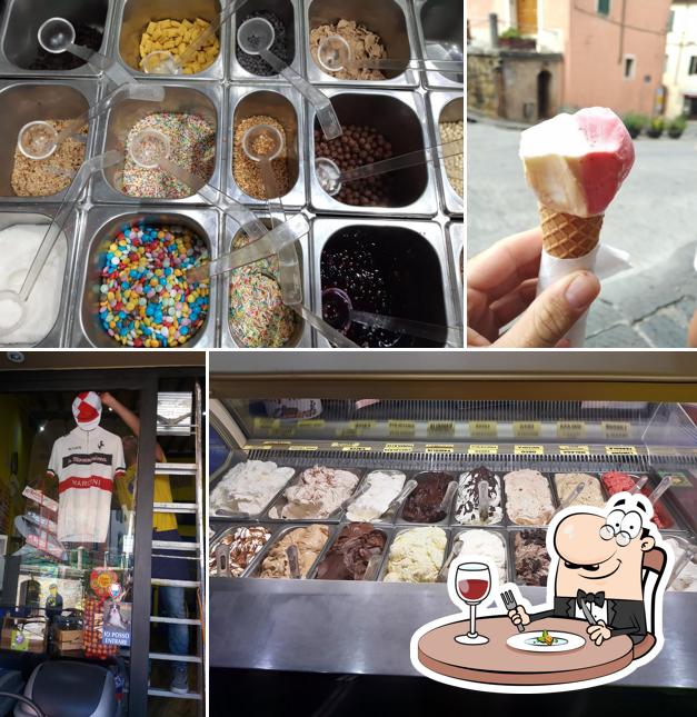Cibo al Gelateria artigianale Why Not?