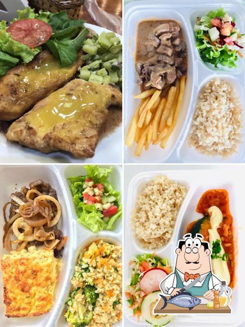 Salmão grelhado em Comida Saudável Delivery