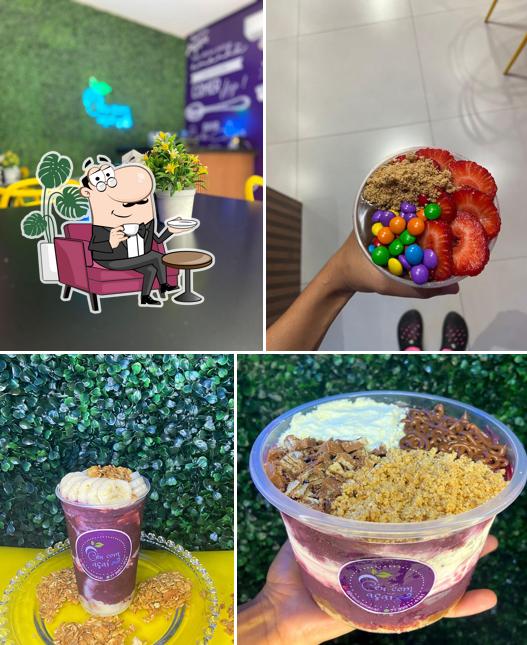 Céu com açaí