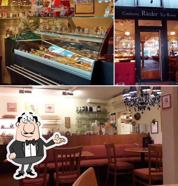 L'intérieur de Confiserie Rieder