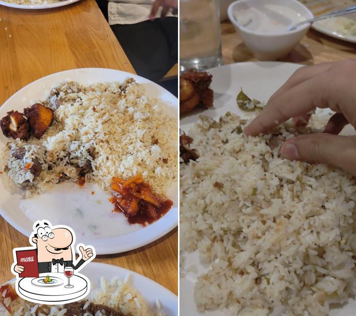 Meals at Hussains Biriyani Centre