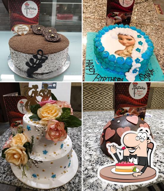 Just cake's cafe & Bakery shop best cake shop in agra home delivery available 100%Eggless