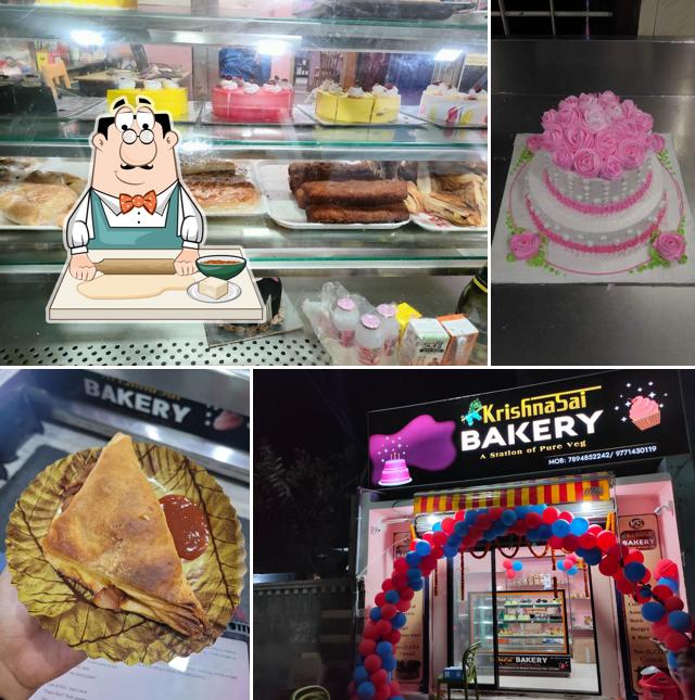 Samosa at Krishnasai Bakery