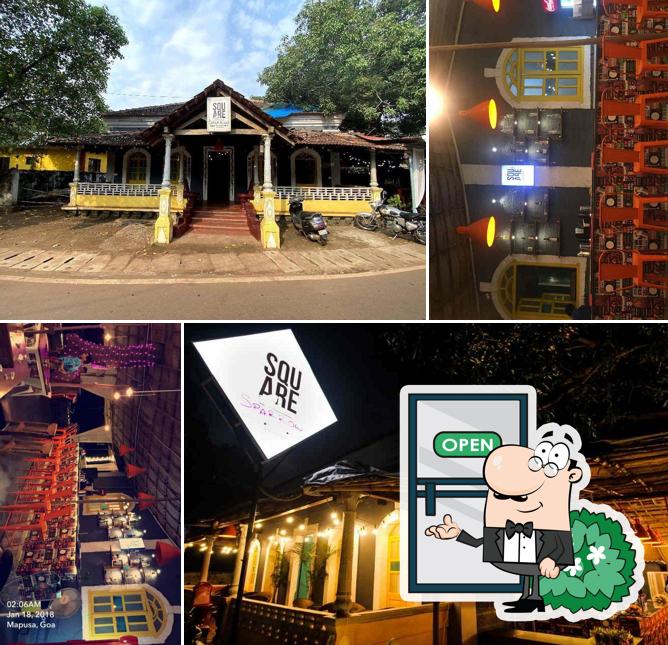 The exterior of The Dera Bar & Kitchen by Square Sparrow