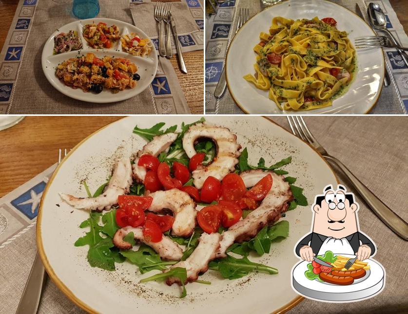 Cibo al Ristorante la Fortezza