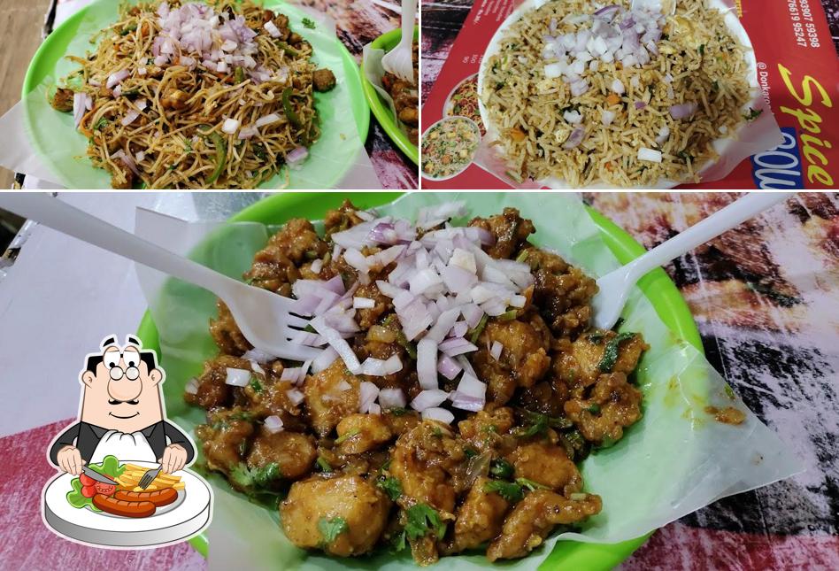 Food at Spice Food Court