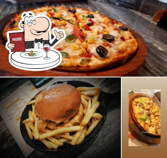 Food at Pizza paradise
