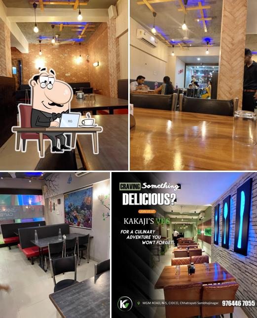 The interior of Kakaji's Veg