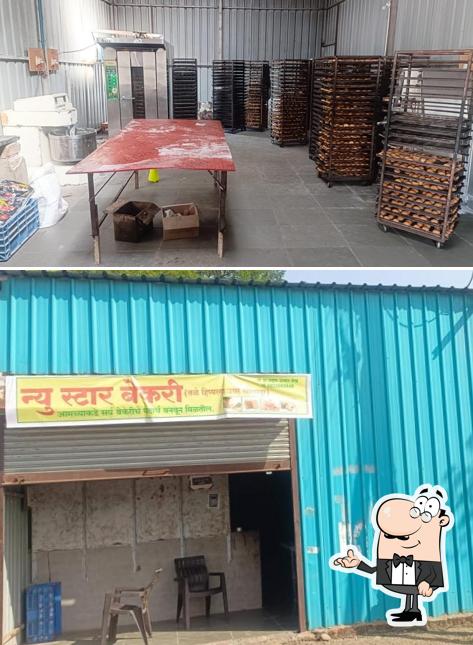 The interior of New star bakery