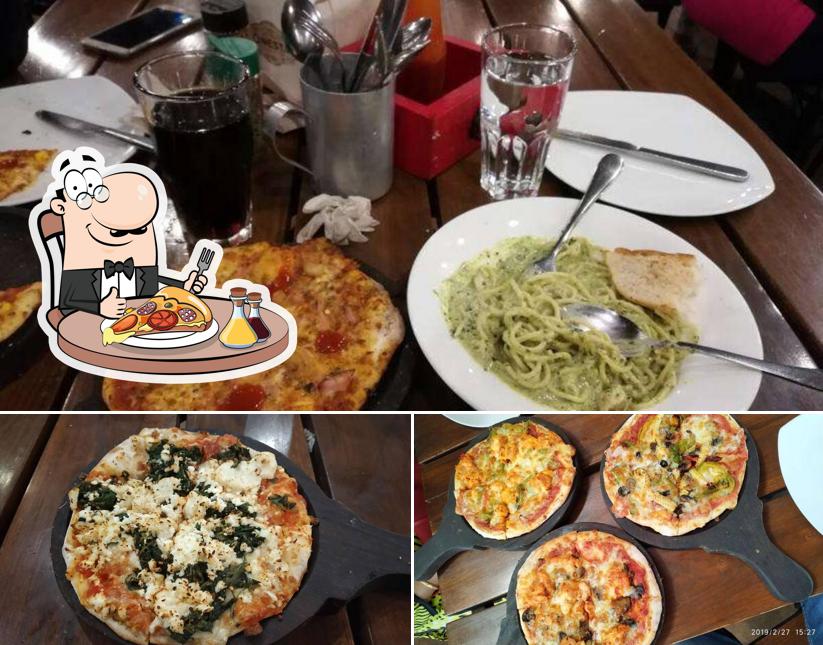 Pick pizza at Onesta HSR Layout