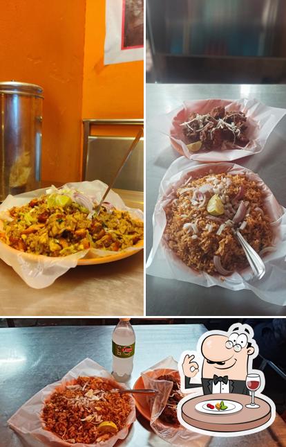 Food at Raksha Fast Food