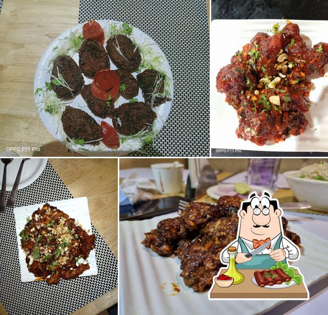 Get meat meals at Taj Restaurant
