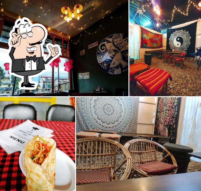 The interior of The Dream House Café & Restro