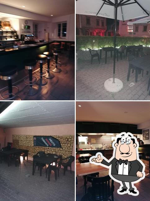 Gli interni di Calanda Pizza Restaurant