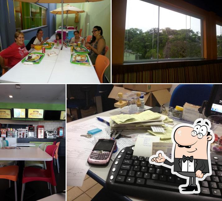 O interior do Giraffas