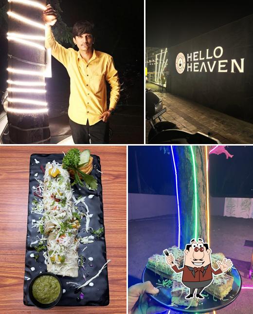 Food at Hello Heaven Cafe