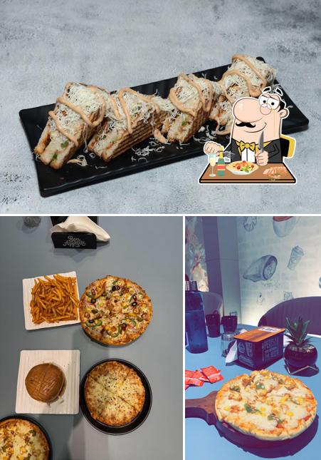 Food at Helly & Chilly Cafe