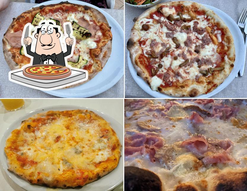 Ordina tra le svariate varianti di pizza
