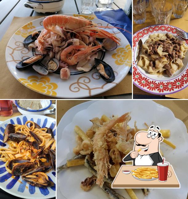 Patatine fritte al Osteria delle Mancine