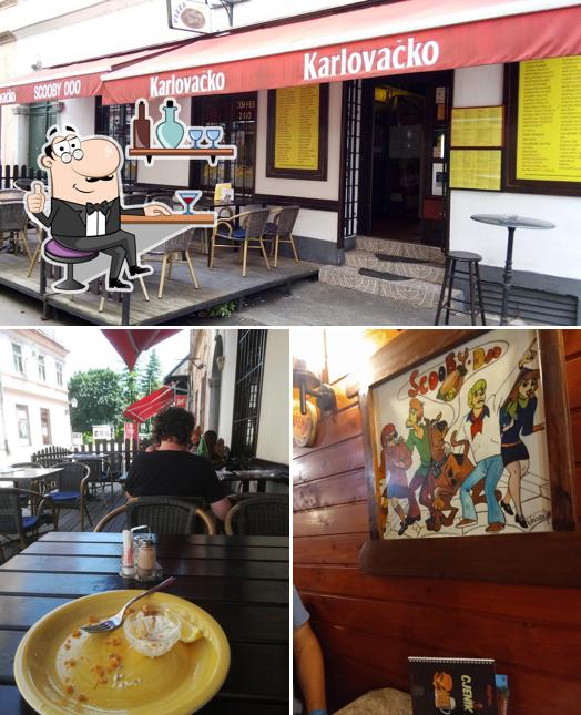 Gli interni di Fast Food Scooby Doo