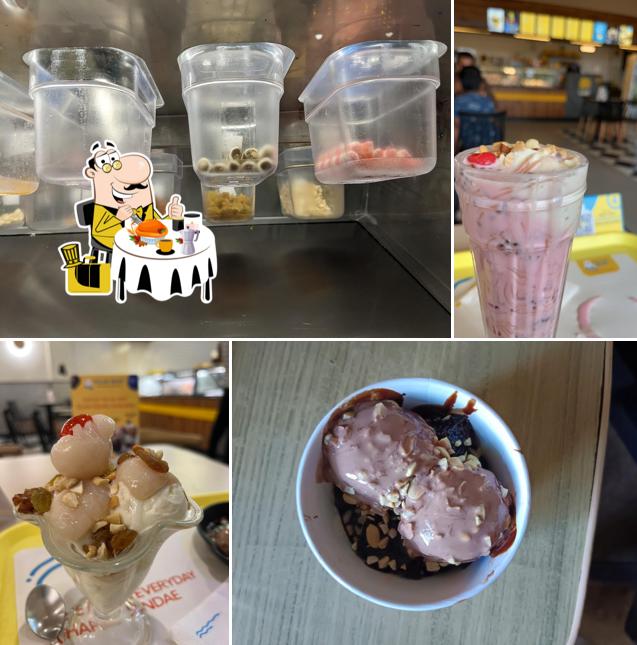 Food at Polar Bear The Icecream Sundae Zone