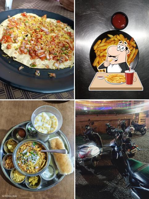 French fries at Pooja Family Resto Bar