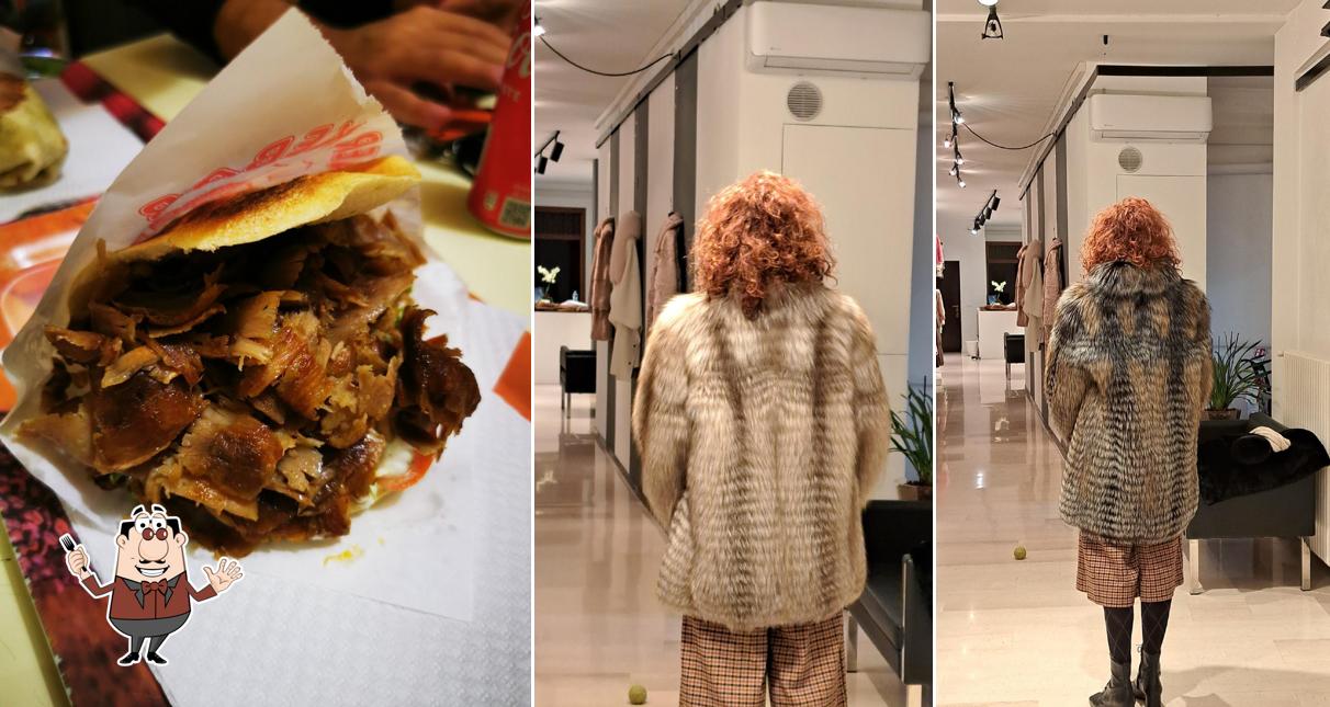 Panino con maiale stirato al Al Falah HALAL KEBAB