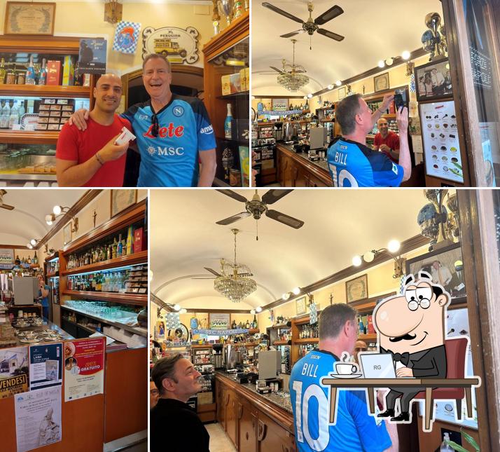 Gli interni di Bar Gelateria Normanno