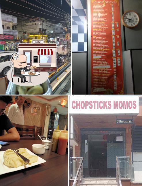 The exterior of Chopsticks Momos