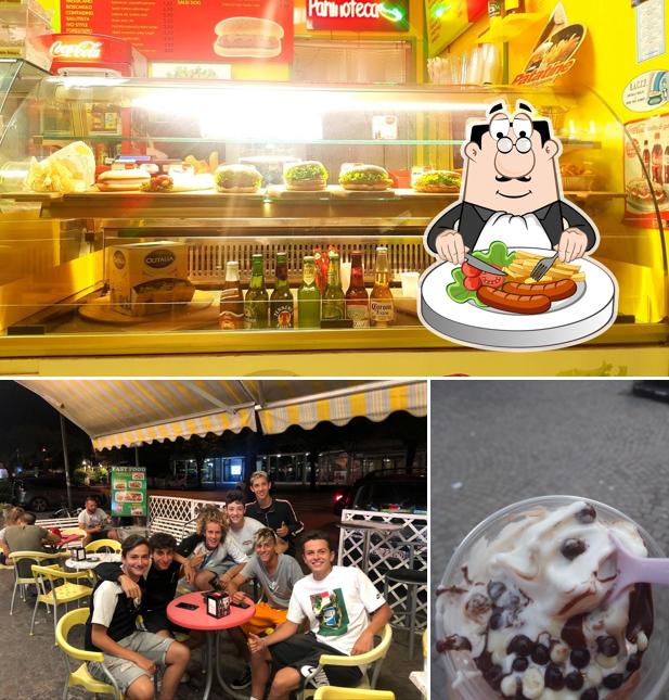 Tra le diverse cose da Fast food - Yogocream "Bingo Bongo" si possono trovare la cibo e interni