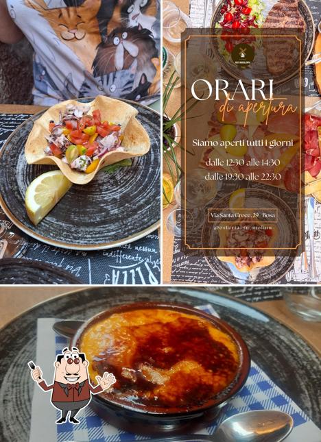 Platti al Osteria Su Molinu