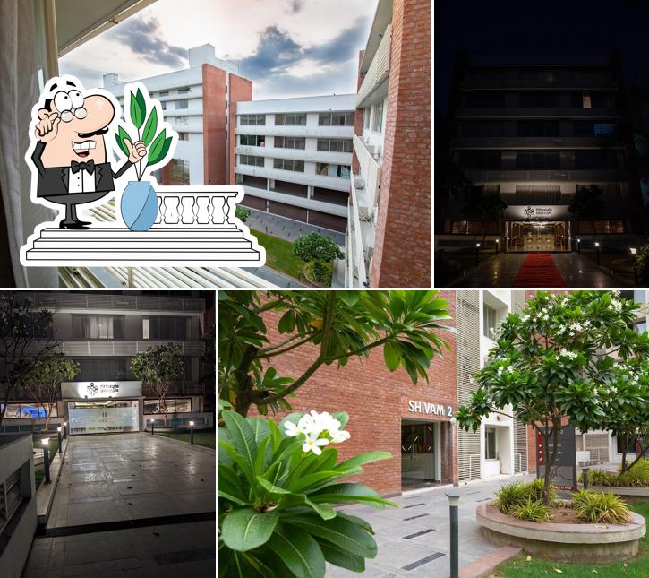 The exterior of Siara Styles Amba Suites