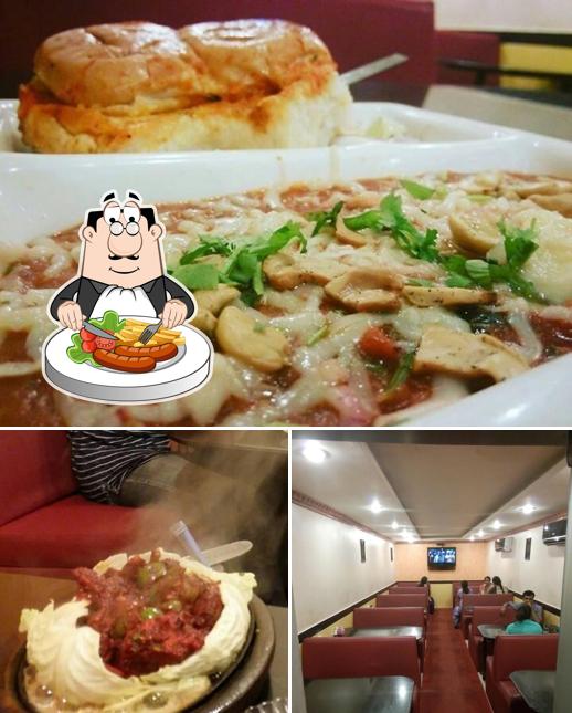 The restaurant's food and interior