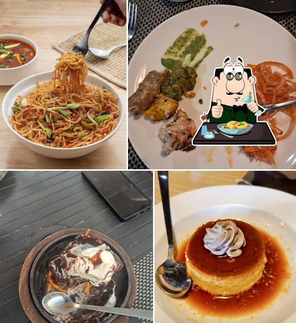Food at TRIKAYA Fine Dine & Family Resto-Bar