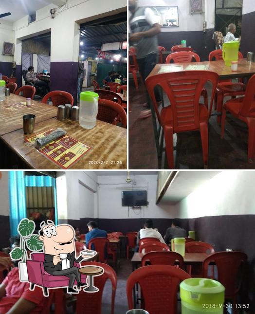The interior of Tiwari restaurant