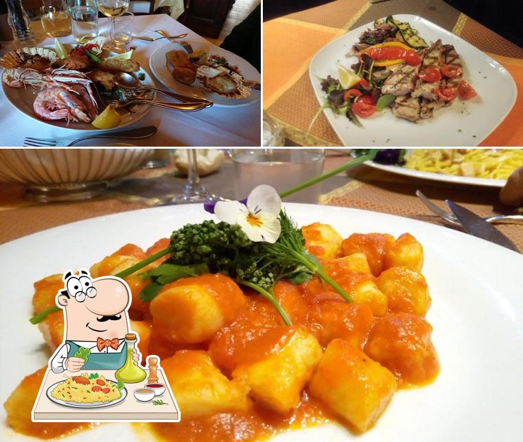 Cibo al Trattoria ai Piloti