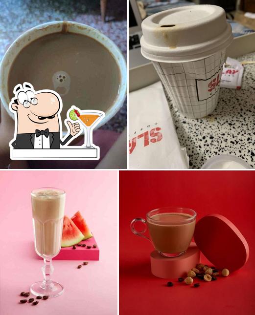 SLAY Coffee is distinguished by drink and food