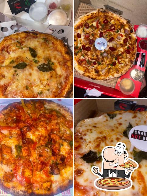 At Slyce Pizza BKC, you can enjoy pizza