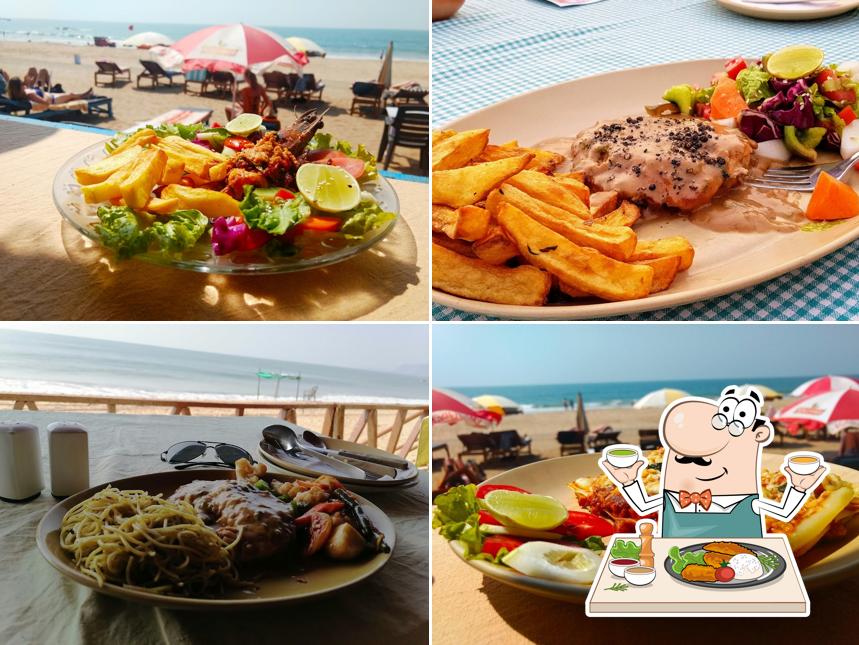 Food at Agonda Sunset