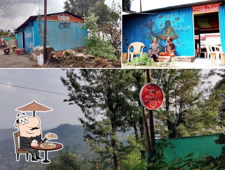 Check out how Baba Cake looks outside