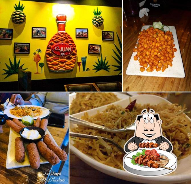 Food at Tequila Bar and Grill