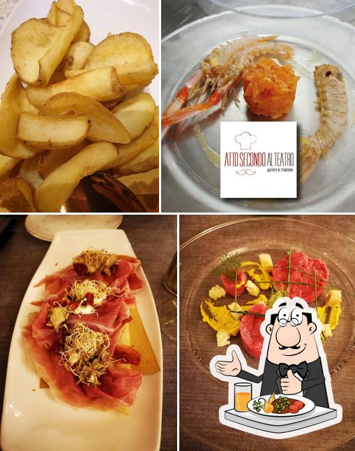 Cibo al Ristorante Atto Secondo al Teatro